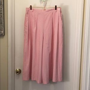 Joan Walters Vintage Seersucker Crops